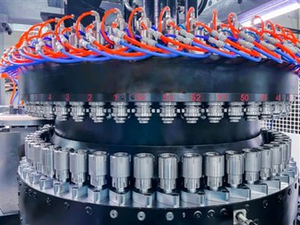 54- Mašina za kompresiju kapa za kompresiju